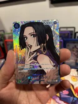 One Piece Boa Hancock SP Op04 Kingdom of Intrigue Op01-078 JP NM - Image 1