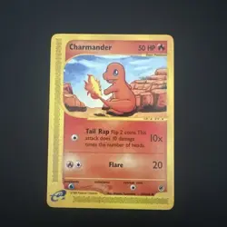 Charmander 97/165 - NON-HOLO - Expedition - eREADER - WOTC POKEMON CARD - MINT - Image 1