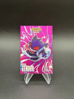 Gengar Pink Foil Pokemon 2024 Card Database Attacks Kanto Peru Us Seller - Image 1
