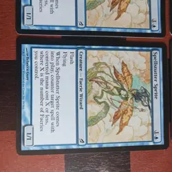 Mtg x4 Spellstutter Sprite x4 NM/ VLP Lorwyn Faerie Wizard Magic Cards - Image 4