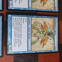 Mtg x4 Spellstutter Sprite x4 NM/ VLP Lorwyn Faerie Wizard Magic Cards - Image 5
