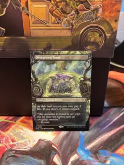 Overgrown Tomb (Borderless) Lorwyn Eclipsed Regular Near Mint - Image 1
