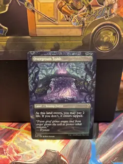 Overgrown Tomb (Borderless) Lorwyn Eclipsed Regular Near Mint - Image 2