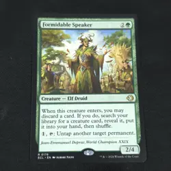 Formidable Speaker - Lorwyn Eclipsed (ECL) #176 • Pack Fresh NM • MTG - Image 1