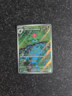 Pokemon TCG I Bisaknosp Ivysaur Art Rare 167/165 I 151 I Deutsch Near Mint - Image 1