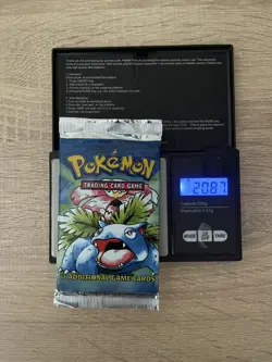 Pokemon 4th Print Base Set Venasaur Booster Pack | WOTC | 1999-2000 UK - Image 1