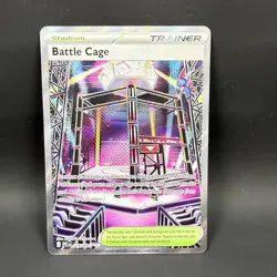 Pokemon Battle Cage 116/094 NM Full Art Ultra Rare Phantasmal Flames - Image 1
