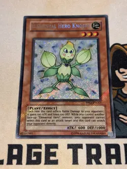Elemental Hero Knospe PP02-EN005 Secret Rare MISPRINT Yu-Gi-Oh NM FOIL BLEED 🩸 - Image 2