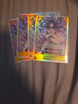 Nico Robin SR EB03-055 Extra Booster: One Piece Heroines Edition Foil X4! 🔥 - Image 1