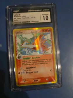 2x CGC 10 Pokemon Cards || 2006 Latios Holo #12 + Latias Holo #11 Delta Species - Image 4