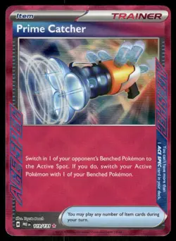 Prime Catcher 119/131 Ace Spec Prismatic Evolutions Pokemon TCG trading card - Image 1