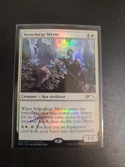 Stoneforge Mystic FOIL Promo Magic Card English Used - Image 1