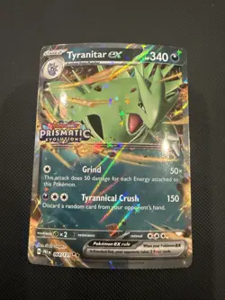 Tyranitar ex (Prismatic Evolutions Stamp) 064/131 Miscellaneous Cards & Products - Image 1