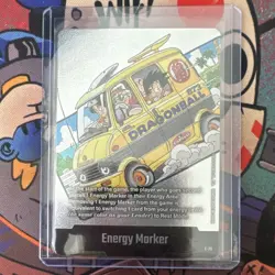 Bandai Dragon Ball Super Goku Energy Marker Foil E-75 English Card - Image 1