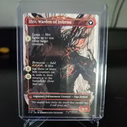 Magic The Gathering Clive, Ifrits Dominant Final Fantasy Borderless NM - Image 2