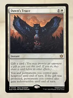 Mtg BLB Bloomburrow— Dawn’s Truce — Foil—NM 17 Aout - Image 1