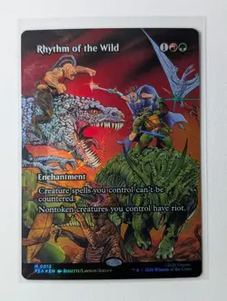 Rhythm of the Wild (Borderless) Teenage Mutant Ninja Turtles Foil 0012 - Image 1
