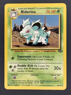 NIDORINA - 40/64 - Jungle - Pokemon Card - Image 1