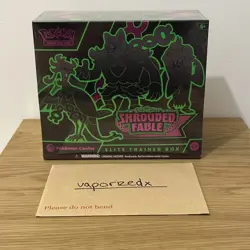 Pokemon Shrouded Fable Pokemon Center Elite Trainer Box ETB Factory Sealed Cased - Image 1