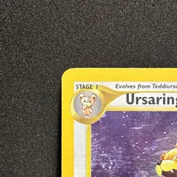 Pokemon TCG Neo Discovery Ursaring Holo Rare Card 15/75 With Swirl Nm - Image 4
