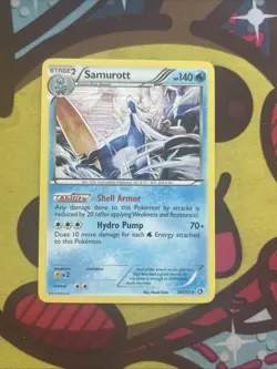 Pokemon Samurott 39/113 - BW Legendary Treasures - Holo Rare - Excellent - Image 1