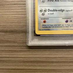 1999 Pokemon Jigglypuff - Glossy Grey Star Promo - PSA 8 - Image 4