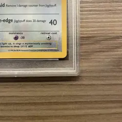 1999 Pokemon Jigglypuff - Glossy Grey Star Promo - PSA 8 - Image 5