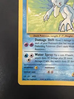 Pokemon Vintage Non Holo Rare Sabrina's Golduck Gym Challenge 30/132 WotC - Image 5