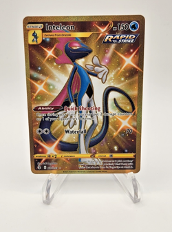 Pokemon TCG: Inteleon Gold 227/203 Secret Rare Evolving Skies 2021 - Image 1