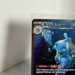 Pokemon Scarlet and Violet 151 Blastoise Ex Special Illustration Rare 200/165 NM - Image 2