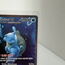 Pokemon Scarlet and Violet 151 Blastoise Ex Special Illustration Rare 200/165 NM - Image 3