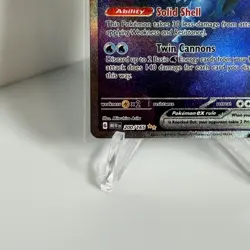 Pokemon Scarlet and Violet 151 Blastoise Ex Special Illustration Rare 200/165 NM - Image 5