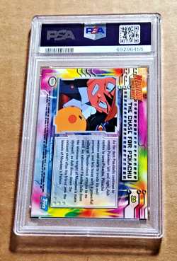 1999 Topps Pokemon Movie Edition The Chase For Pikachu #28 Holo Foil PSA 8 - Image 2