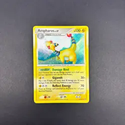 Ampharos 1/127 Holo Rare Platinum Pokemon TCG 🔥 SWIRL - Image 1