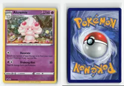 ALCREMIE SWSH058 COSMOS HOLO PROMO POKEMON TCG NM - Image 3