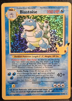 Blastoise Holo Celebrations: Classic Collection 2/102 NM Pokemon - Image 1