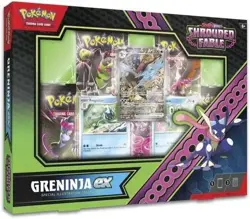 Pokemon TCG: Shrouded Fable Greninja Ex Special Collection Box New Sealed - Image 1