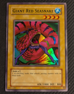 Yugioh Giant Red Seasnake TP2-003 Super Rare LP/MP! - Image 1