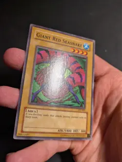 Yugioh Giant Red Seasnake TP2-003 Super Rare LP/MP! - Image 3