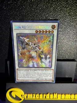 Yugioh Silvera, Wolf Tamer of the White Forest MP25-EN086 Prismatic Secret Rare - Image 1