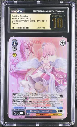 2025 Weiss Schwarz English NIKKE Lot - 4 CGC Pristines 1 CGC 10 - Image 4