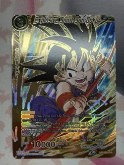 Dragon Ball Super Explosive Spirit Son Goku SPR Foil BT3-088 Card Game - Image 1