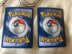Pokemon TCG Magneton 11/62 & Muk 13/62 Holo Fossil Cards - Image 4
