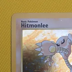Pokemon TCG Hitmonlee 7/62 Card Holo Unlimited Rare Original Base Set 1999 - Image 3