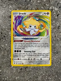 Pokemon TCG Cards Jirachi 119/185 Vivid Voltage Amazing Rare Holo NM-M - Image 1