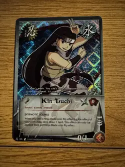 Naruto CCG 6 Card Lot Team Dosu Diamond Foil 1st Ed Kin & Zaku Sound Village - Image 2