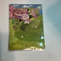 Pokemon TCG Skitty Custom Art Pokemon Card - Standard Size - Card Stock Material - Image 1