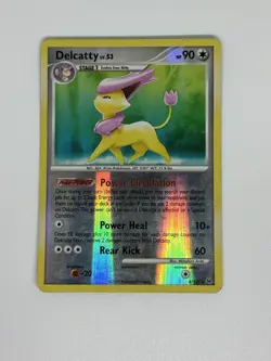 Pokemon TCG Delcatty #4/127 Platinum Reverse Holo Rare Card - Image 1