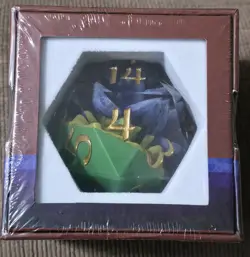 MTG Black Lotus 54mm Spindown D20 ▪ WOTC Sirius Dice ▪ NEW SEALED - Image 3
