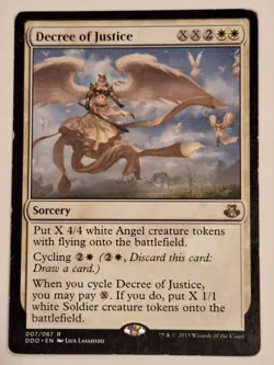 Decree of Justice - Duel Decks: Elspeth vs Kiora - Magic the Gathering MTG Nice! - Image 1